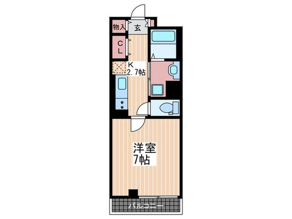 リベルテアークの物件間取画像